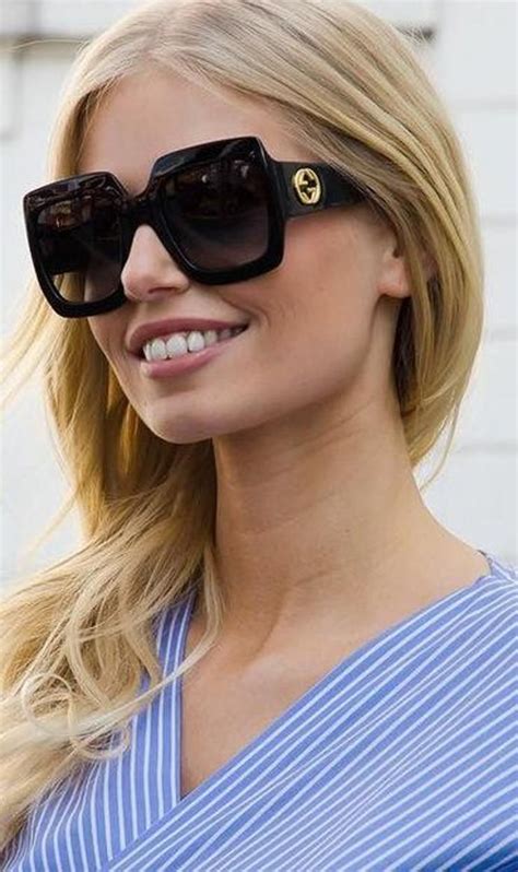 teardrop gucci sunglass|Gucci Sunglasses for Women .